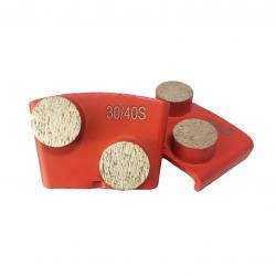 HTC Double Round Segments Diamond Grinding Disc (HTCS-R2)