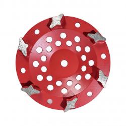 Cross-Star Segments Diamond Grinding Cup Wheels (CW-CST)